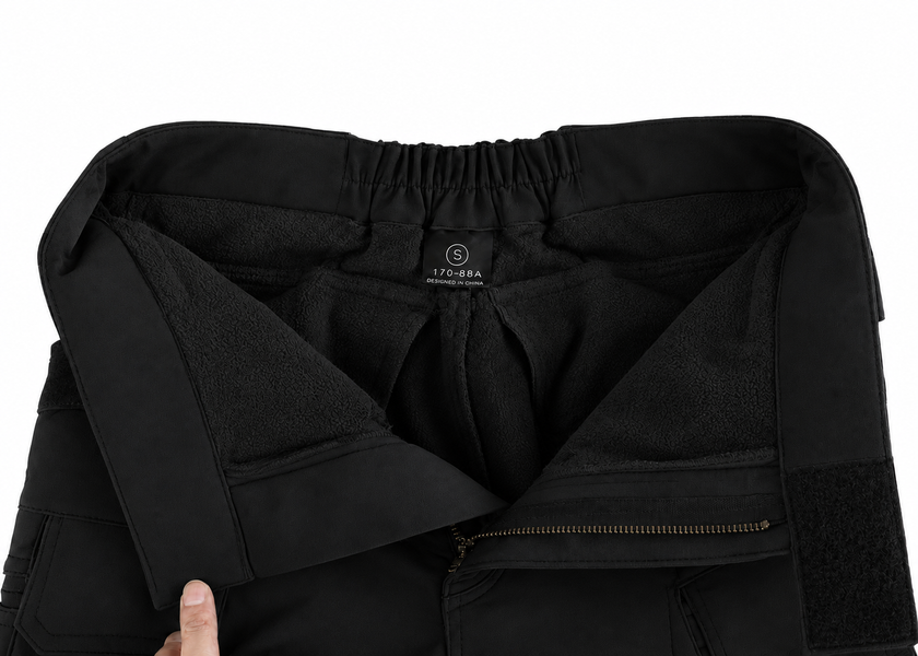 Костюм SoftShell Чорний 8858S фото